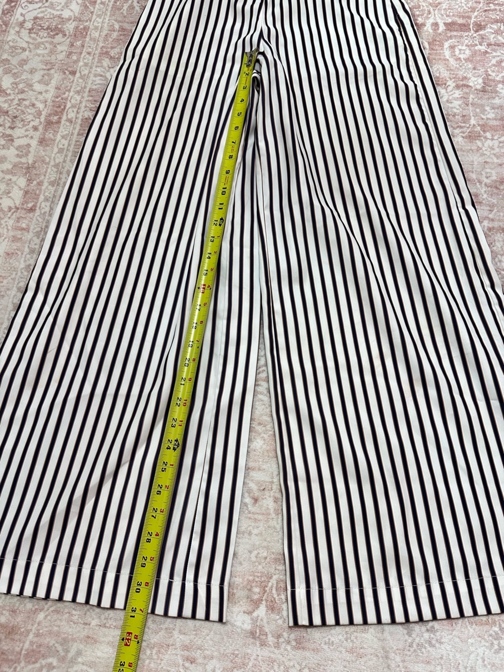 Commense 🖤 SET Striped Belted Top & Pants - Picture 13 of 16